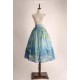 Cyans Qing Monet's Water Lilies Skirt(3 Colours/Full Payment Without Shipping)